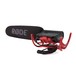 Rode VideoMic-R Shotgun Condenser Microphone with Rycote Suspension - Back Angle