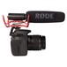 Rode VideoMic-R Shotgun Condenser Microphone with Rycote Suspension - With Camera Side (Camera not included)
