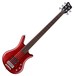 Warwick GPS Thumb BO 5-String Bass, Burgundy Red Transparent Satin Front