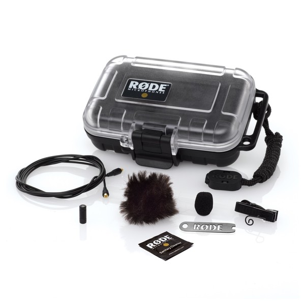 Rode Lavalier Microphone Omni Directional Lapel Mic - Full Kit