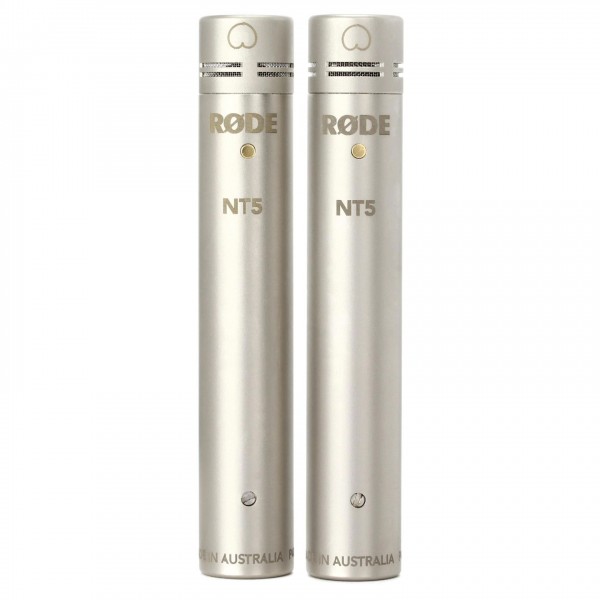 Rode NT5 Condenser Microphones, Matched Pair - Front