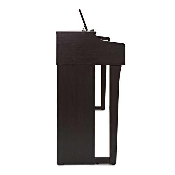 Yamaha CLP 625 Digital Piano, Rosewood side