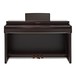 Yamaha CLP 625 Digital Piano, Rosewood front closed