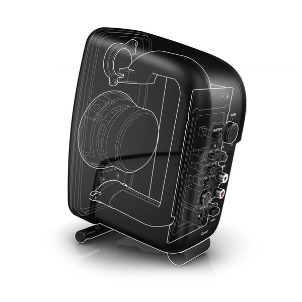 IK Multimedia iLoud Micro Monitors, Black with Travel Bag at
