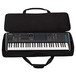 Yamaha MODX6 Synthesizer Keyboard - Bundle Case Open