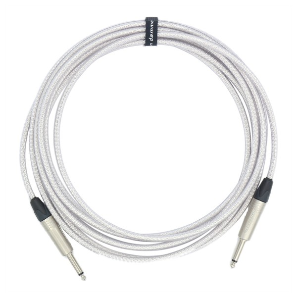 Van Damme Silver Series Session Grade Hi-Cap Instrument Cable, 3m