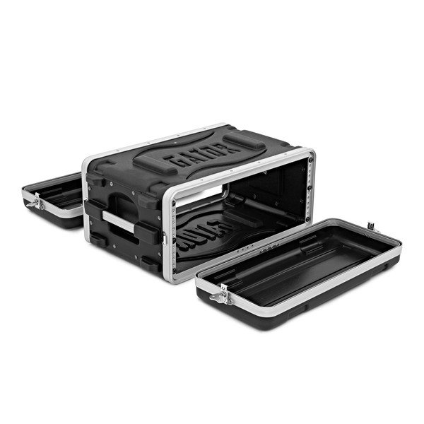 Gator GR-4S Moulded Rack Case, 4U, 14.25'' Depth open