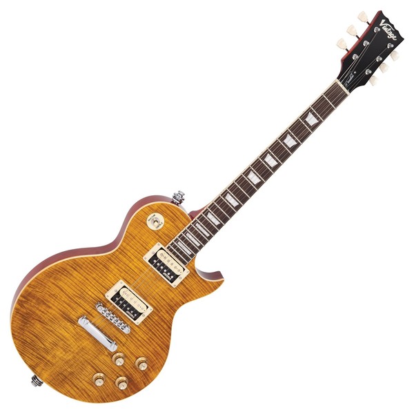 Vintage V100AFD, Paradise Flamed Amber Paradise
