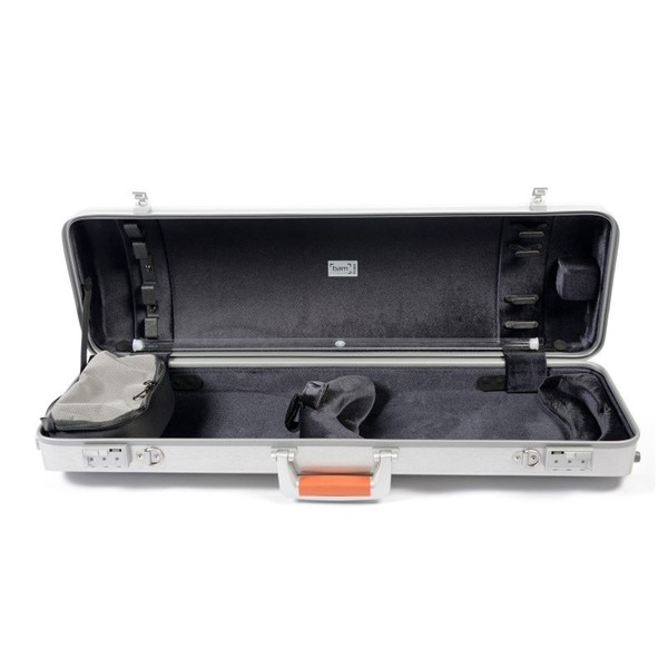BAM DEF2002XL La Defense Hightech Oblong Violin Case, Aluminium, Inside
