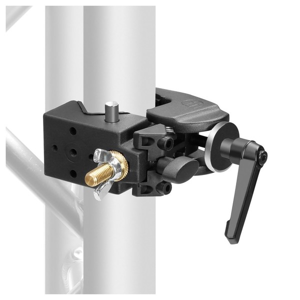 Adam Hall Super Clamp Universal Hook Clamp with Toggle and Wingnut truss Not included