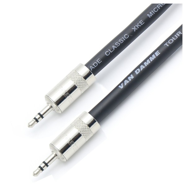 Van Damme Pro Grade Classic XKE Pro-Patch Minijack Cable, 1m