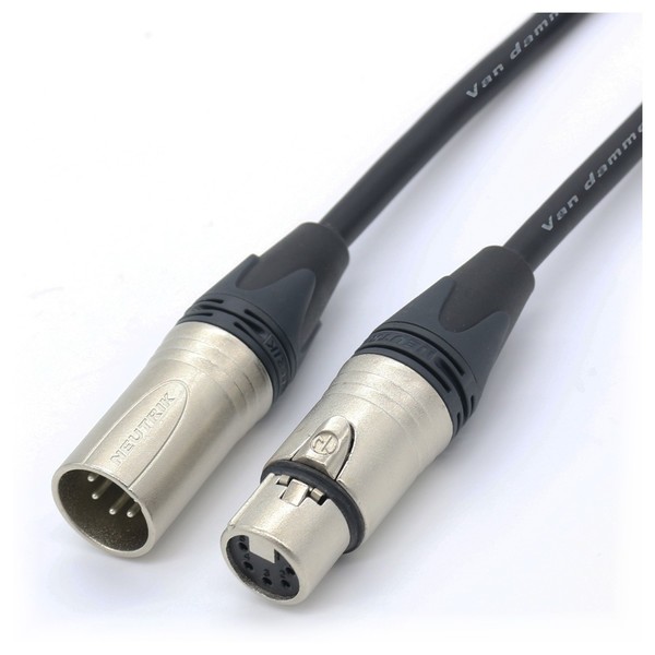 Van Damme Smart Control 5-Pin DMX Cable, 10m