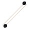 Vic Firth Corpsmaster Keyboard Soft Marimba Mallet, Black Yarn
