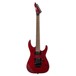 ESP LTD M-200FM, See Thru Red front view 