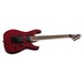 ESP LTD M-200FM, See Thru Red angle front 