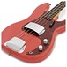 Fender Custom Shop '64 Journeyman Relic P Bass, Fiesta Red close