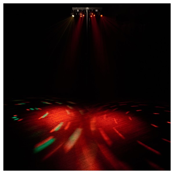60W Mini Party LED and Kaleidoscope Par Set by Gear4music