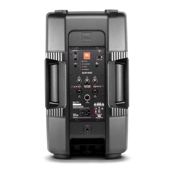 JBL EON610 10'' Active PA Speaker with Bluetooth, Rear Panel