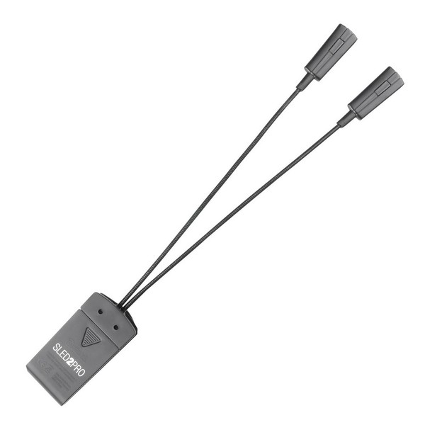 Adam Hall SLED 2 Pro Dual Gooseneck Music Stand Lamp, Black Top