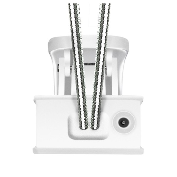Adam Hall SLED 2 Pro Dual Gooseneck Music Stand Lamp, White Input