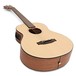 Badger Cub Electro Acoustic Guitar, Natural angle