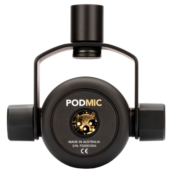 Rode Podmic Dynamic Podcasting Microphone - Bottom