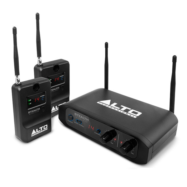 Alto Stealth Wireless 2-Channel Wireless Speaker System