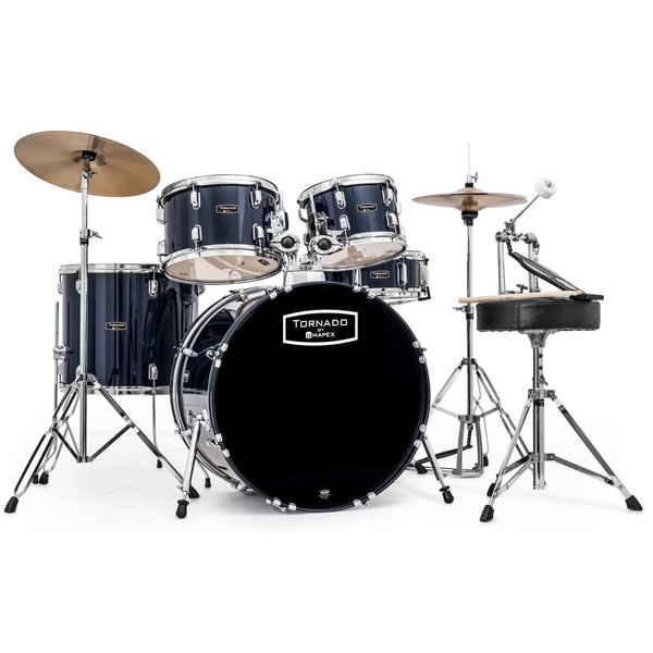 Mapex Tornado III Fusion 20" Drum Kit, Blue