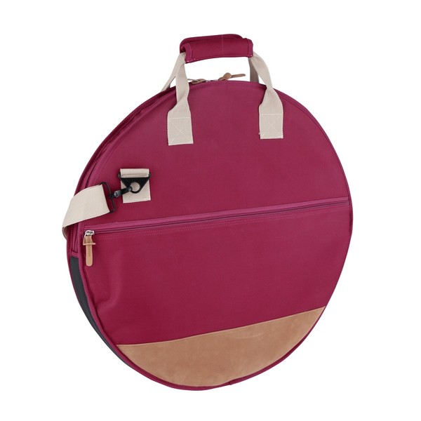 Tama PowerPad Vintage Cymbal Bag 22" (Wine Red) - Back