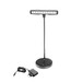 Adam Hall SLED Gooseneck LED Piano Lamp, Black With Adapter