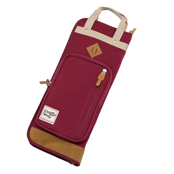 Tama PowerPad Vintage Deluxe Stick Bag (Wine Red) - Main Image