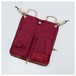 Tama PowerPad Vintage Deluxe Stick Bag (Wine Red) - Open