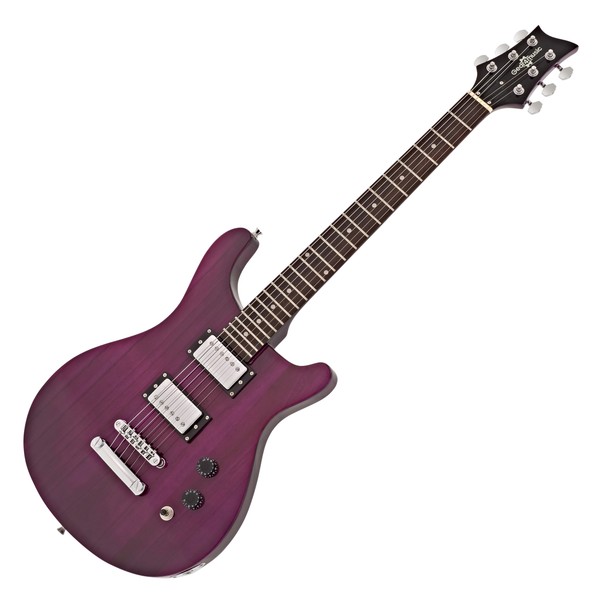 Pasadena Electric Guitar by Gear4music, Trans Purple