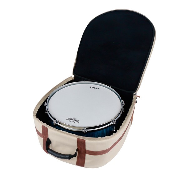 Tama PowerPad Vintage 14"X6.5" Snare Drum (Beige) - Open