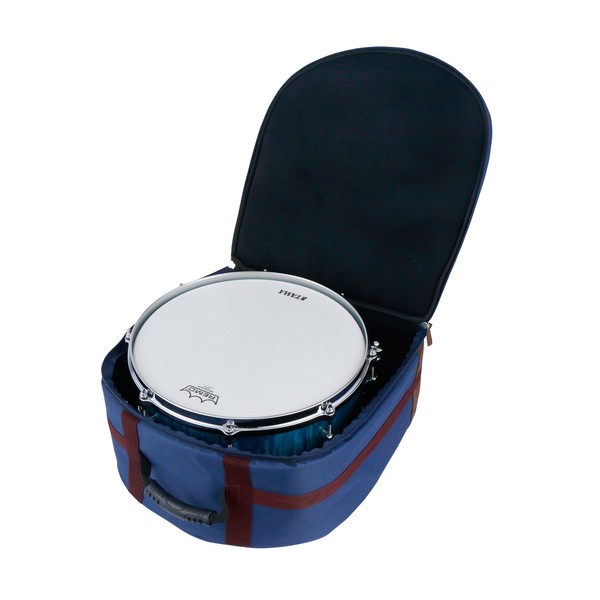 Tama PowerPad Vintage 14"X6.5" Snare Drum (Navy Blue) - Open