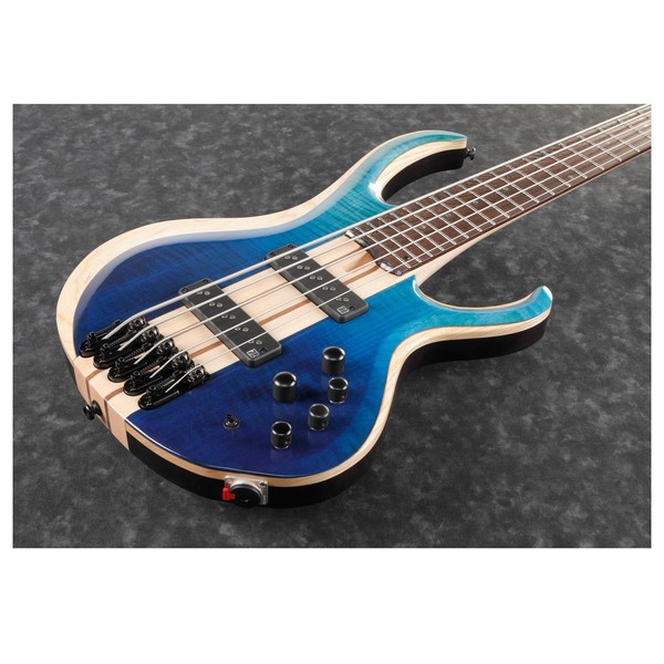Ibanez BTB20TH5 20th Anniversary 5-String Bass, Blue Reef