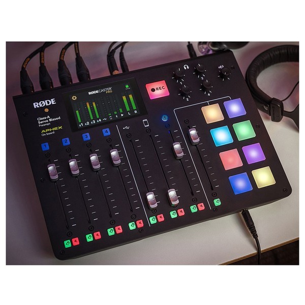 Rode RodeCaster Pro Integrated Podcast Production Console at
