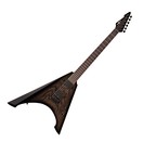 Harlem V E-Gitarre von Gear4music, Schwarz