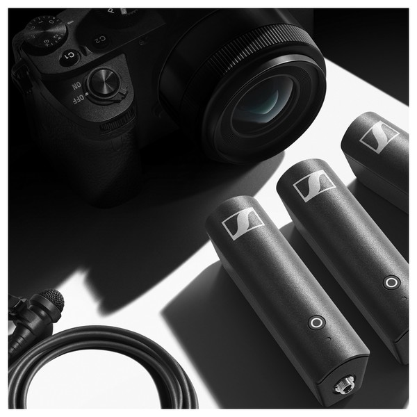Sennheiser XSW-D Digital Wireless System, Portable ENG Set, Mood Shot with Camera