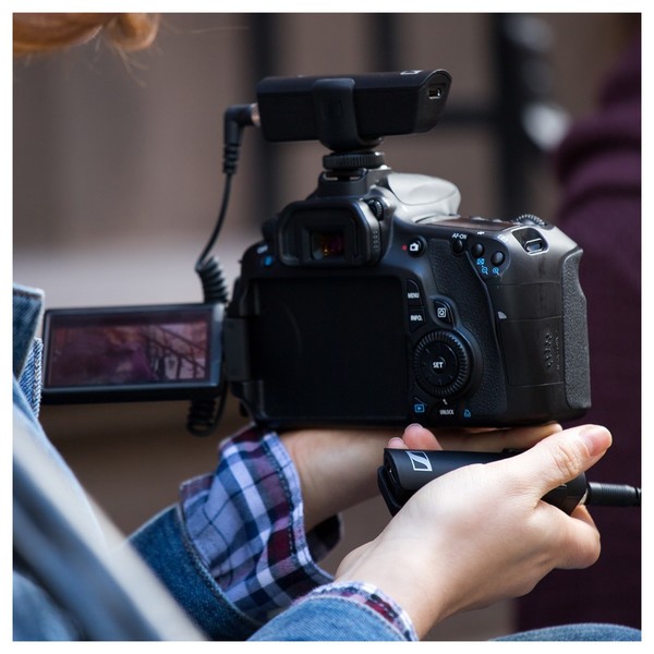 Sennheiser XSW-D Digital Wireless System, Portable ENG Set, Application Shot On Camera 2
