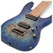 Ibanez RG852MPB Prestige 8 String 2018, Ghost Fleet Blue Burst close