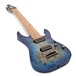 Ibanez RG852MPB Prestige 8 String 2018, Ghost Fleet Blue Burst angle