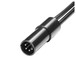 Adam Hall SLED 2 Ultra 4-Pin XLR Dual Gooseneck Lamp Connector