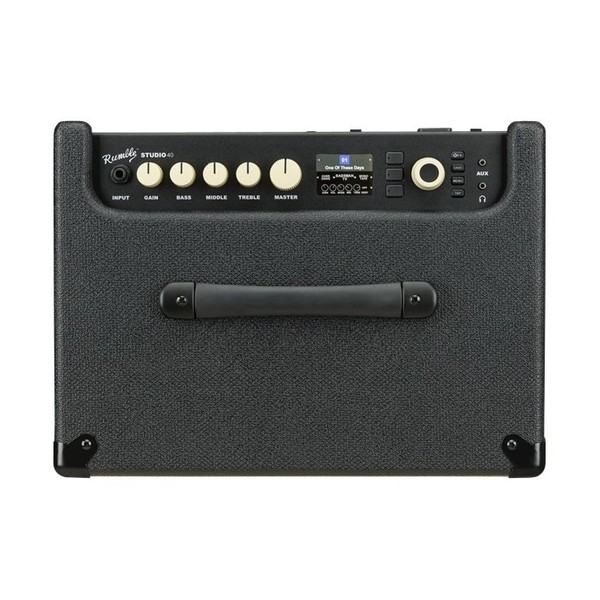 Fender Rumble Studio 40 Bass Combo controls