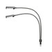 Adam Hall SLED 2 Ultra BNC Dual Gooseneck Lamp