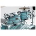 Tama Starclassic Walnut/Birch 5pc Shell Pack, Arctic Blue Oyster - Rack Toms