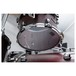 Tama Starclassic Walnut/Birch 4pc Shell Pack, Satin Burgundy Fade - Toms Under