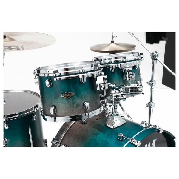 Tama Starclassic Walnut/Birch 4pc Shell Pack, Satin Sapphire Fade - Rack Toms