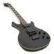 Dean Icon Baritone, Black Satin angle