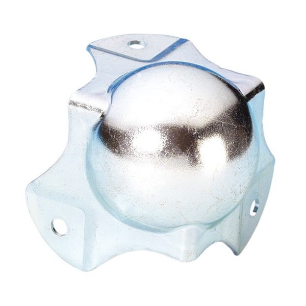 Adam Hall Medium Cranked Flight Case Ball Corner, 30 mm Inside Radius
